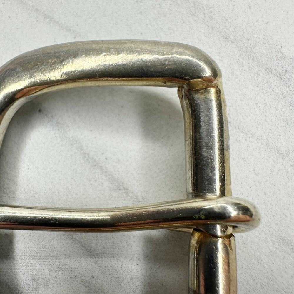 Silver Gold Tone Rounded Simple Belt Buckle Basic Classic ✨ - Picture 4 of 11